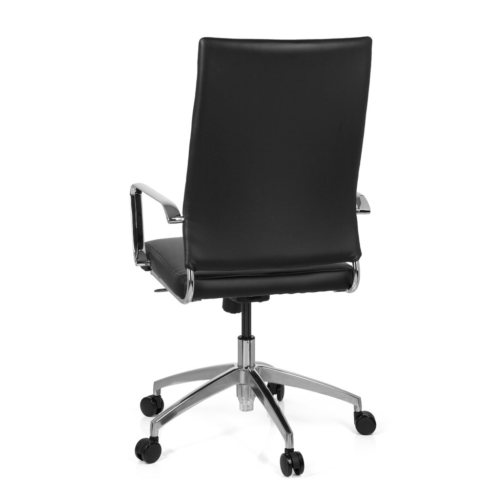 Home Office Bürostuhl PONTERA PRO Kunstleder mit Armlehnen hjh OFFICE