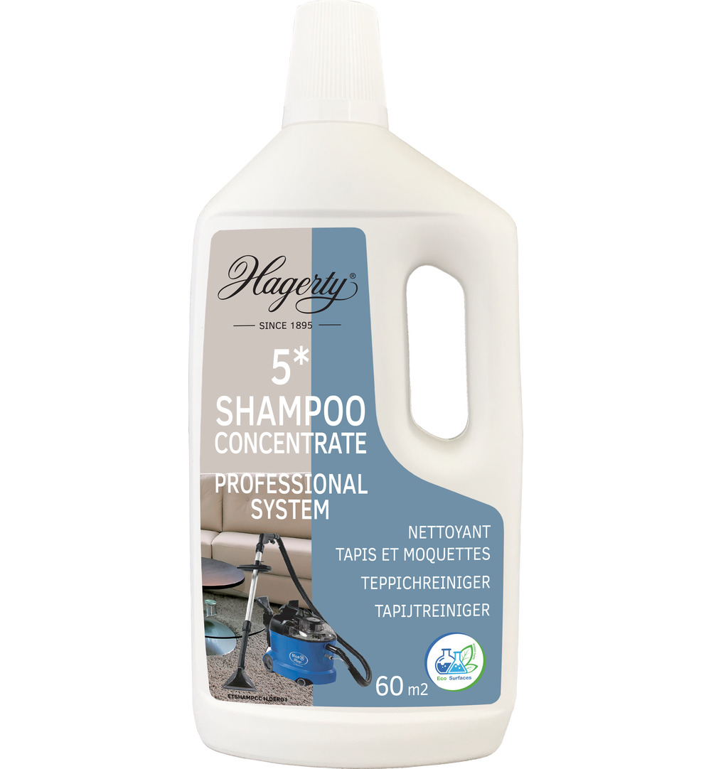 Hagerty Tapijtshampoo Concentraat 5 60M2 (1000 ml)