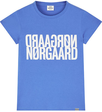 Mads N?rgaard T-shirt - Tuvina - Amparo Blue