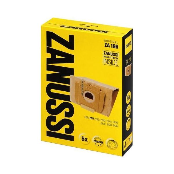 Zanussi Embalagem Sacos p/ aspirador ZA 196