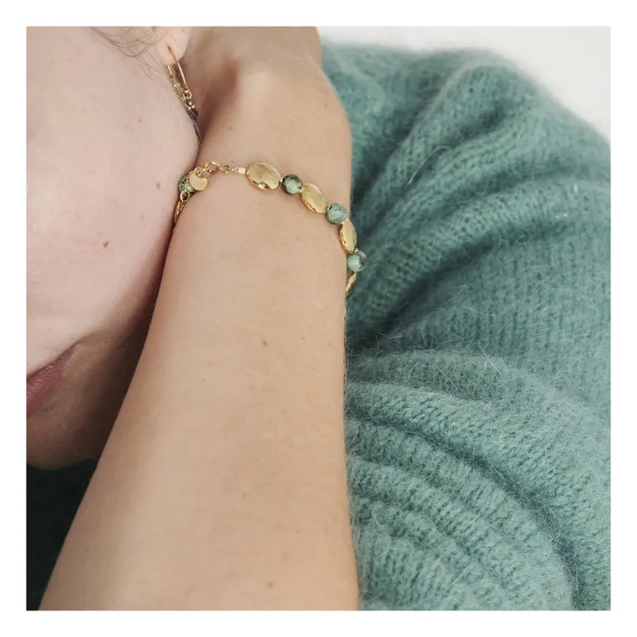 5 Octobre Boucles d'Oreilles Iva | Vert