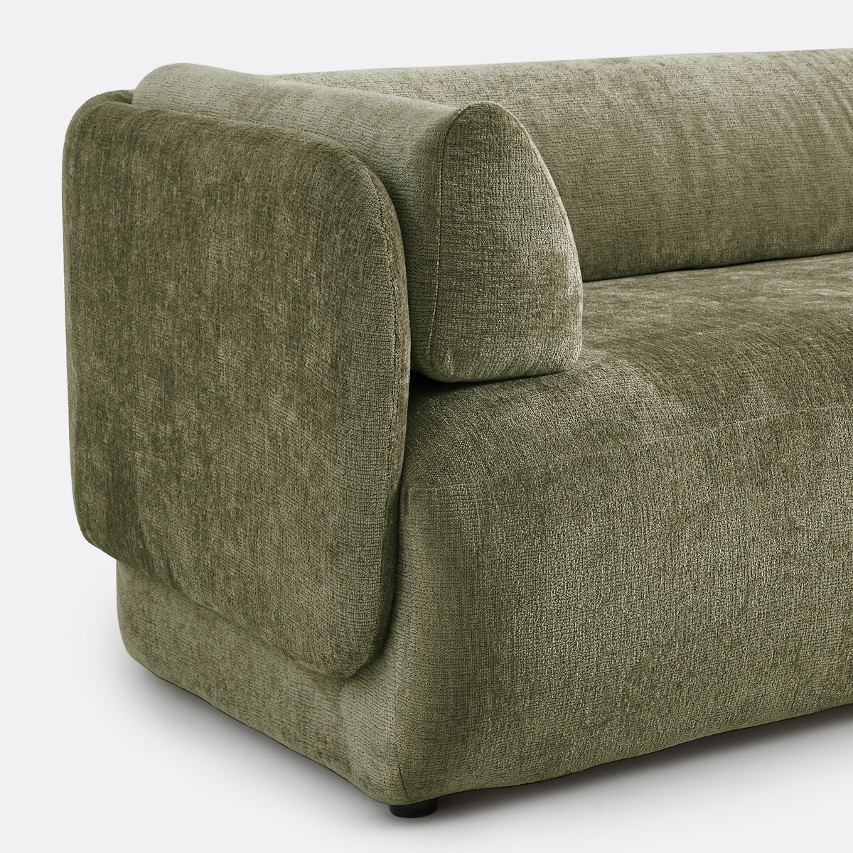 LA REDOUTE INTERIORS<br>Banco, 3-zit, dik fluweel, Méridiano