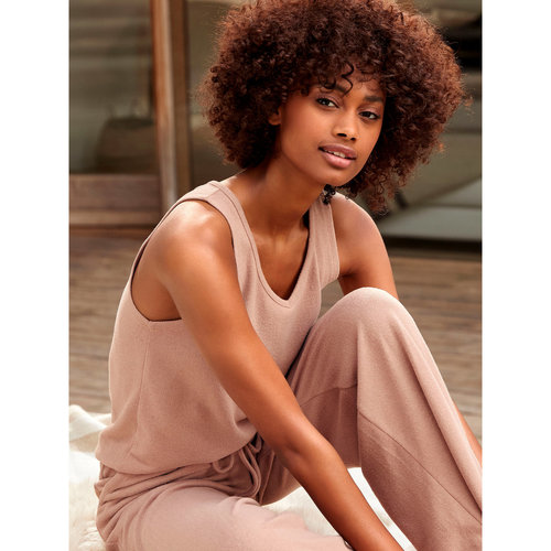 Lascana - Top de ropa cama Strick Beige