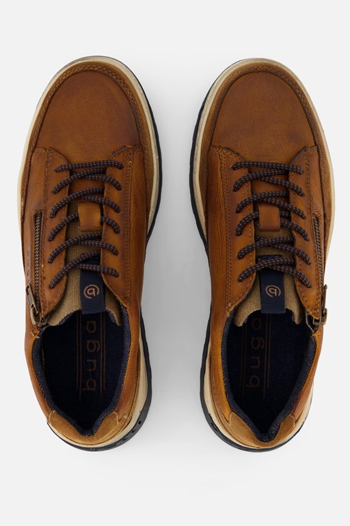 Bugatti Exeter Sneakers cognac Leer