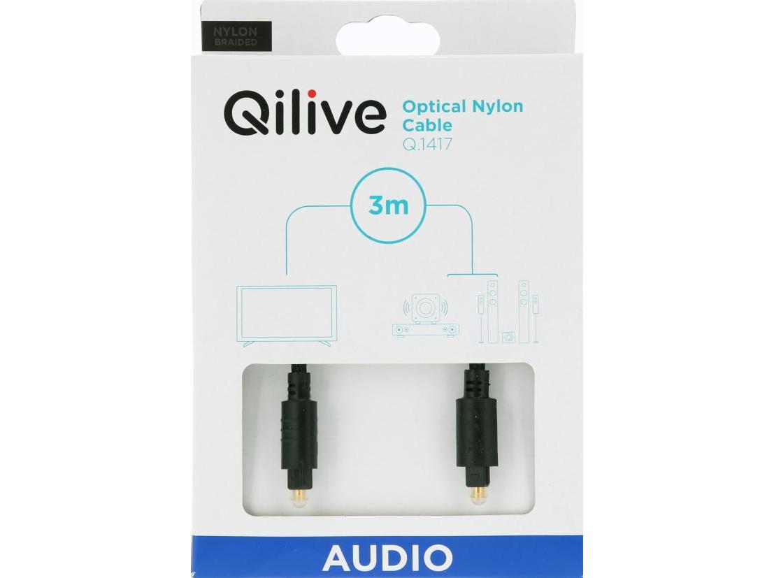 CABO ÁUDIO OPTICO QILIVE G4217959 ODT 3M