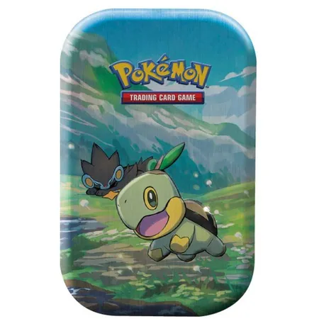 Pokemon Sinnoh Sterne mini Tin Box, 1 Stück, 5-fach sortiert