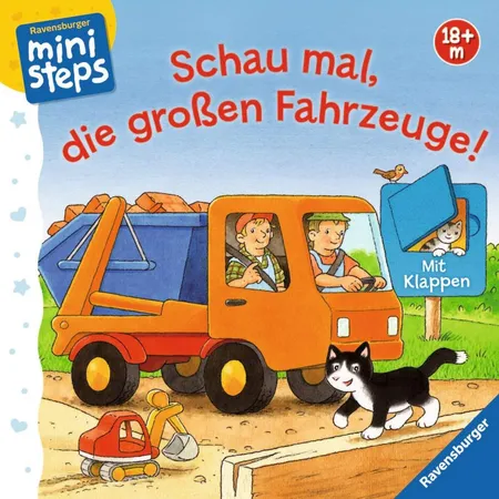 Ravensburger ministeps Schau mal, die großen Fahrzeuge!