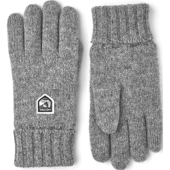 Hestra Basic Wool Fingerhandschuhe Grey