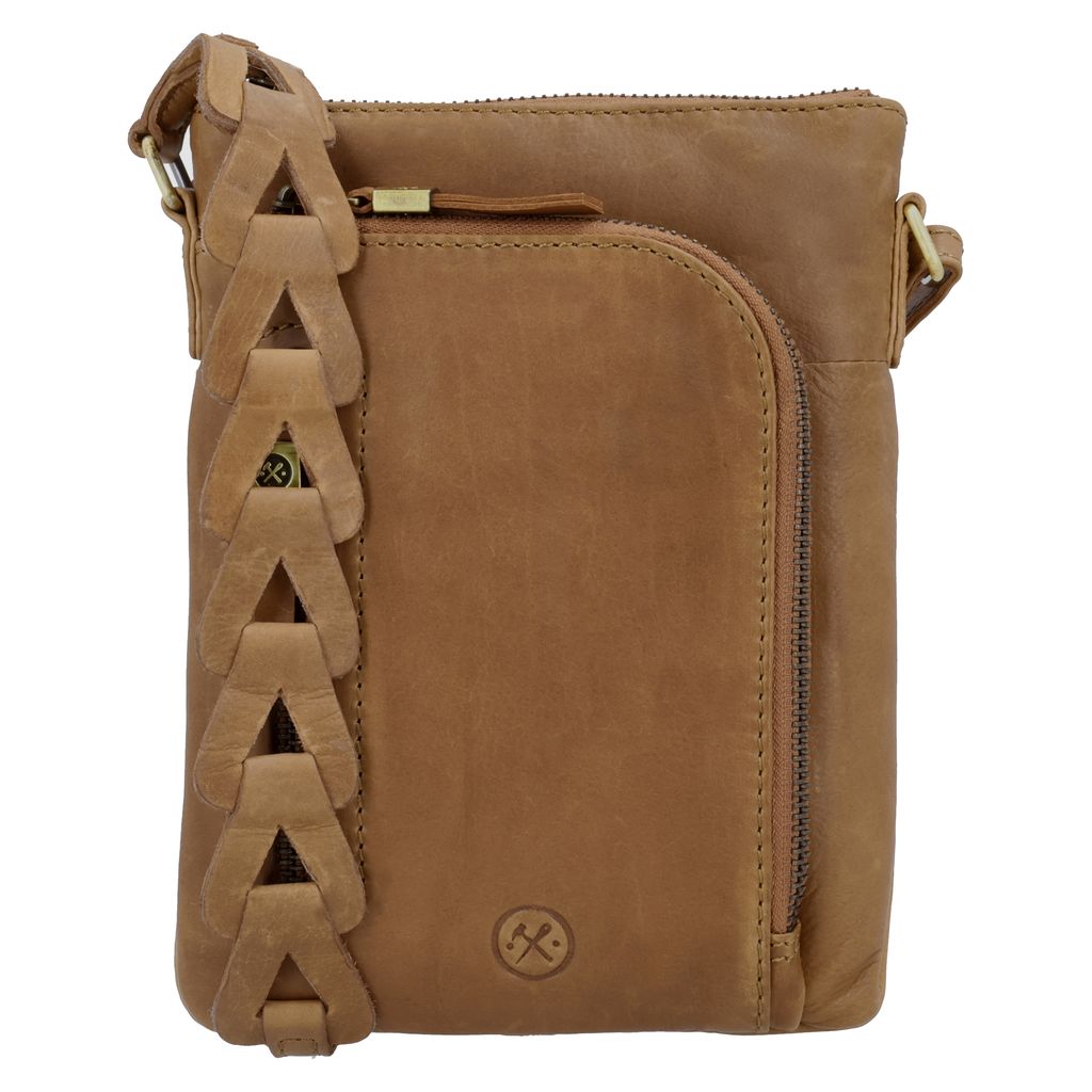 Hide & Stitches Daydreamer Schoudertas Cognac