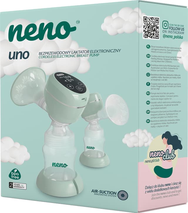 Neno Uno elektrisk brystpumpe 763002 (grøn)