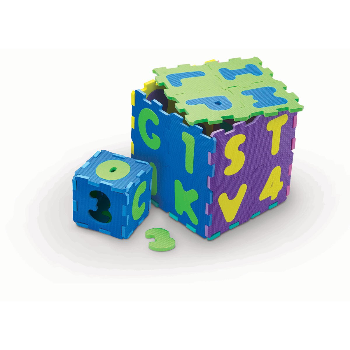 36 dalles alphabet et chiffres 16x16cm