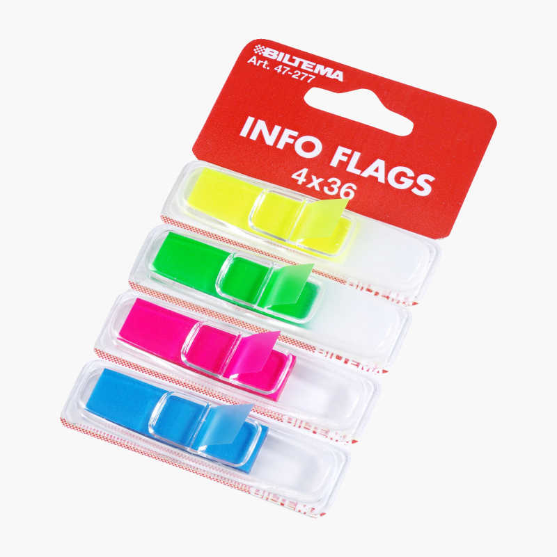 Infoflagg, 4 x 36-pakning