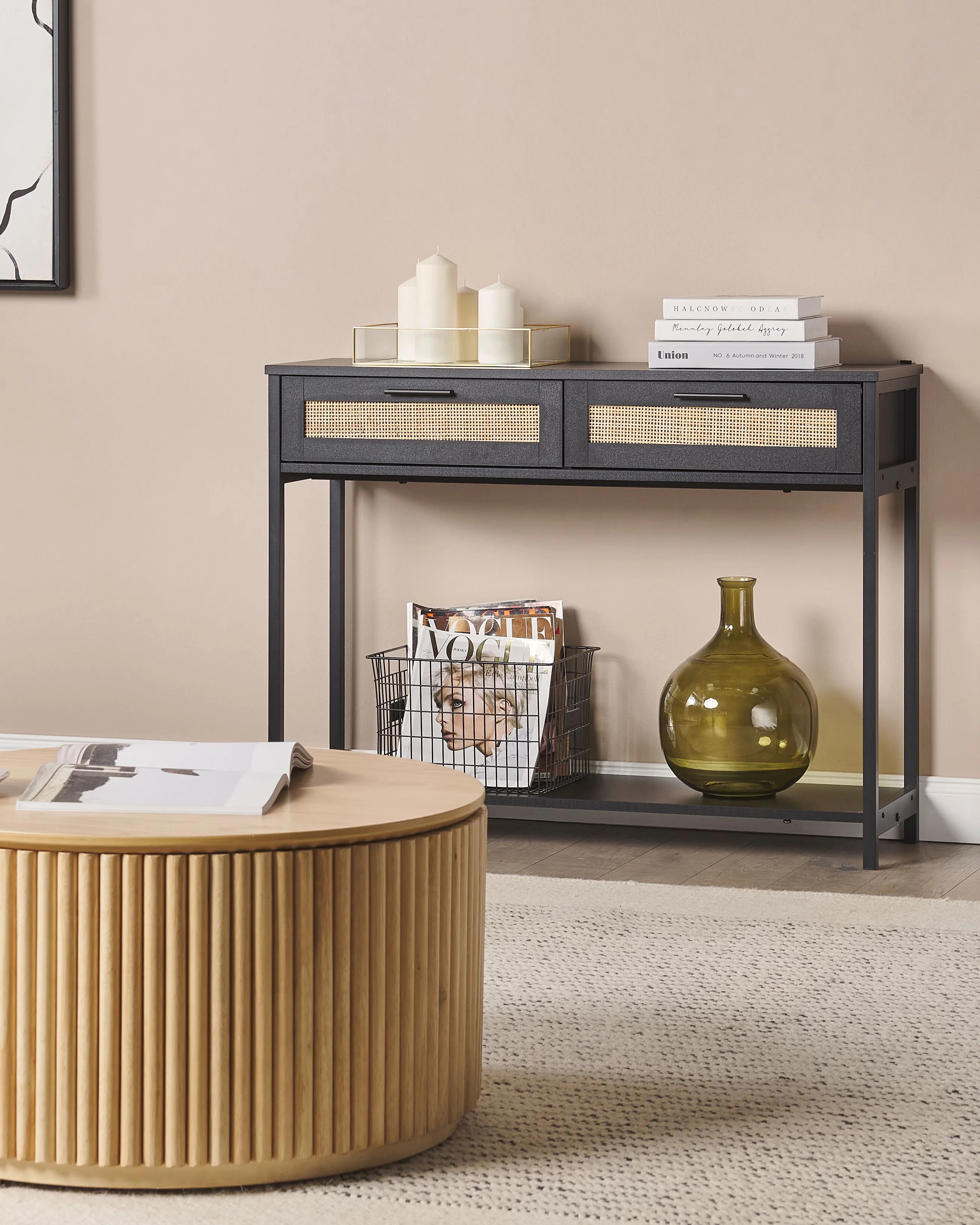 Sidetable OPOCO Zwart