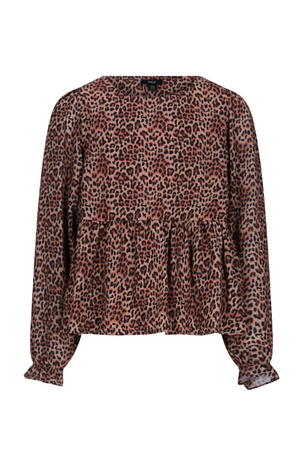 NoBell’ blousetop bruin