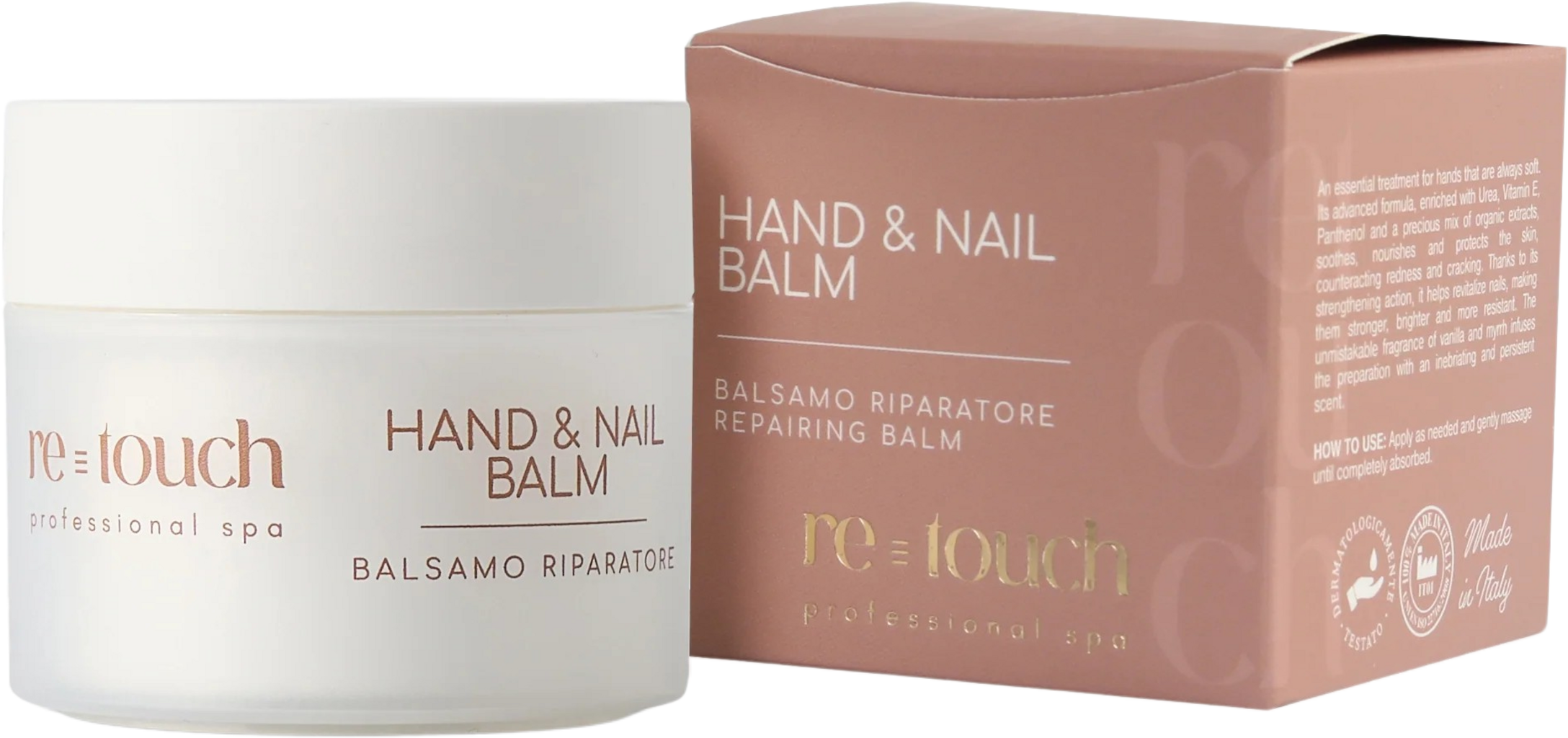 ETEREA Cosmesi Naturale  re-touch Hand & Nail Balm, 50 ml