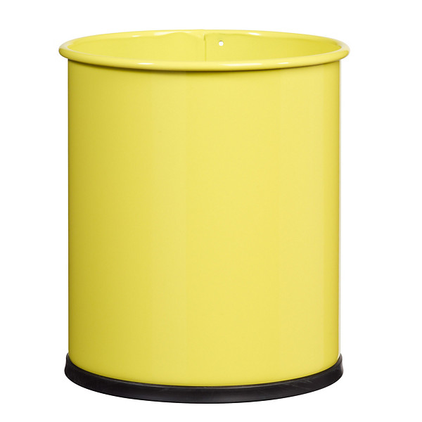 ROSSIGNOL Corbeille a papier papea - 8l - jaune soufre