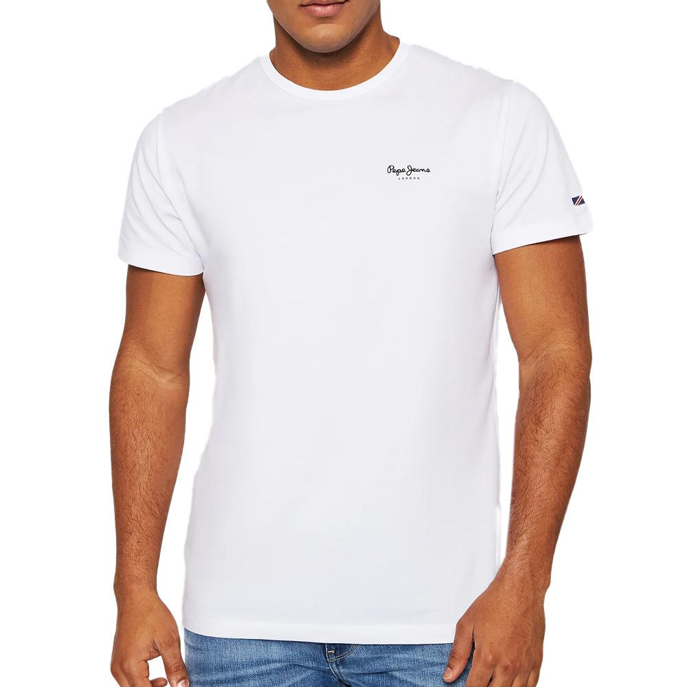 Pepe jeans T-shirt Blanc Homme Pepe Jeans Original Basic