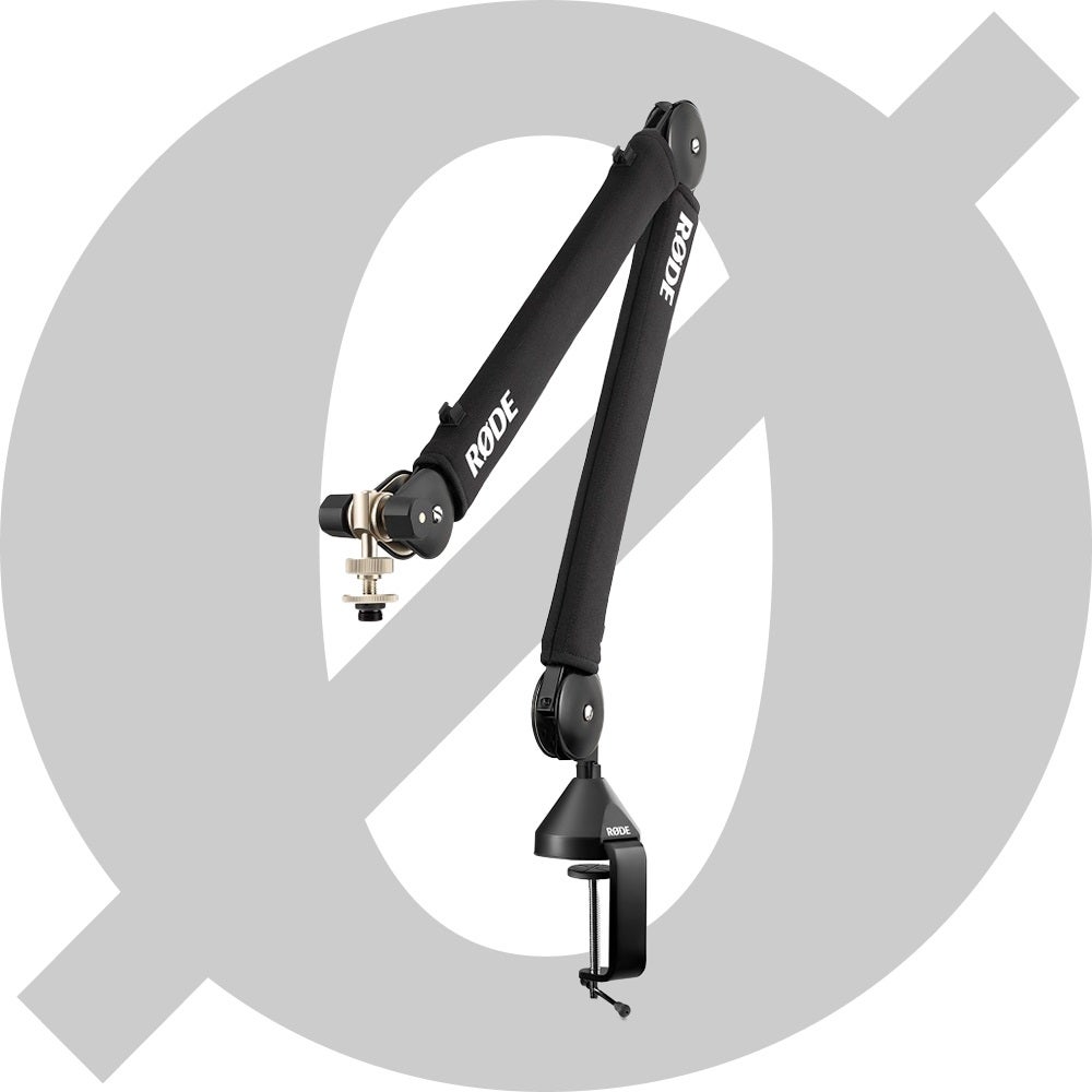 RØDE USB ++ Bundle usb microfoon met broadcast arm