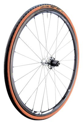 Pneu route 700x25 ts Deli swift wizt noir/marron tan s-601 (25-622)