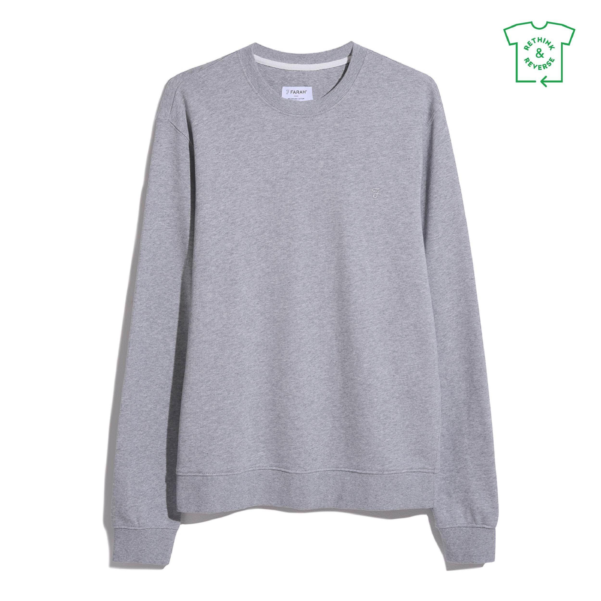 Farah Farah Fulwood Organic Crew Neck Sweatshirt