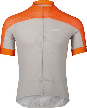 ESSENTIAL LOGO  Herren-Kurzarmtrikot  zink orangegranite grey  S