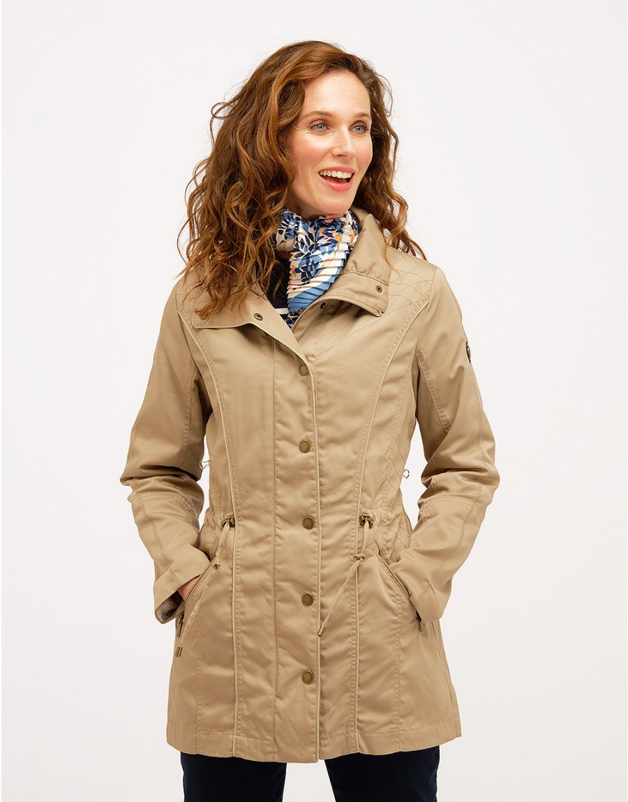 Parka taupe