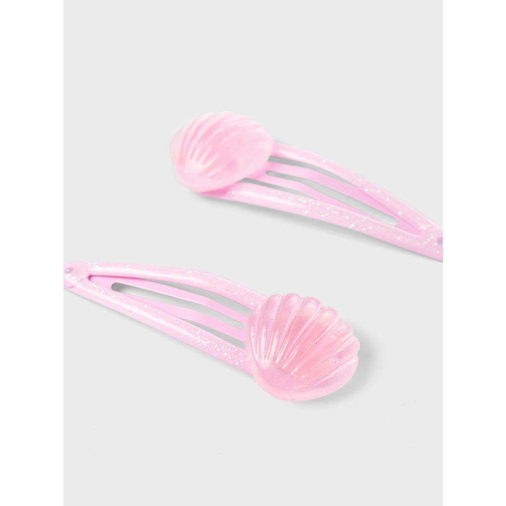 Køb Name It Pink Frosting Shell 2-Pak Hårspænde