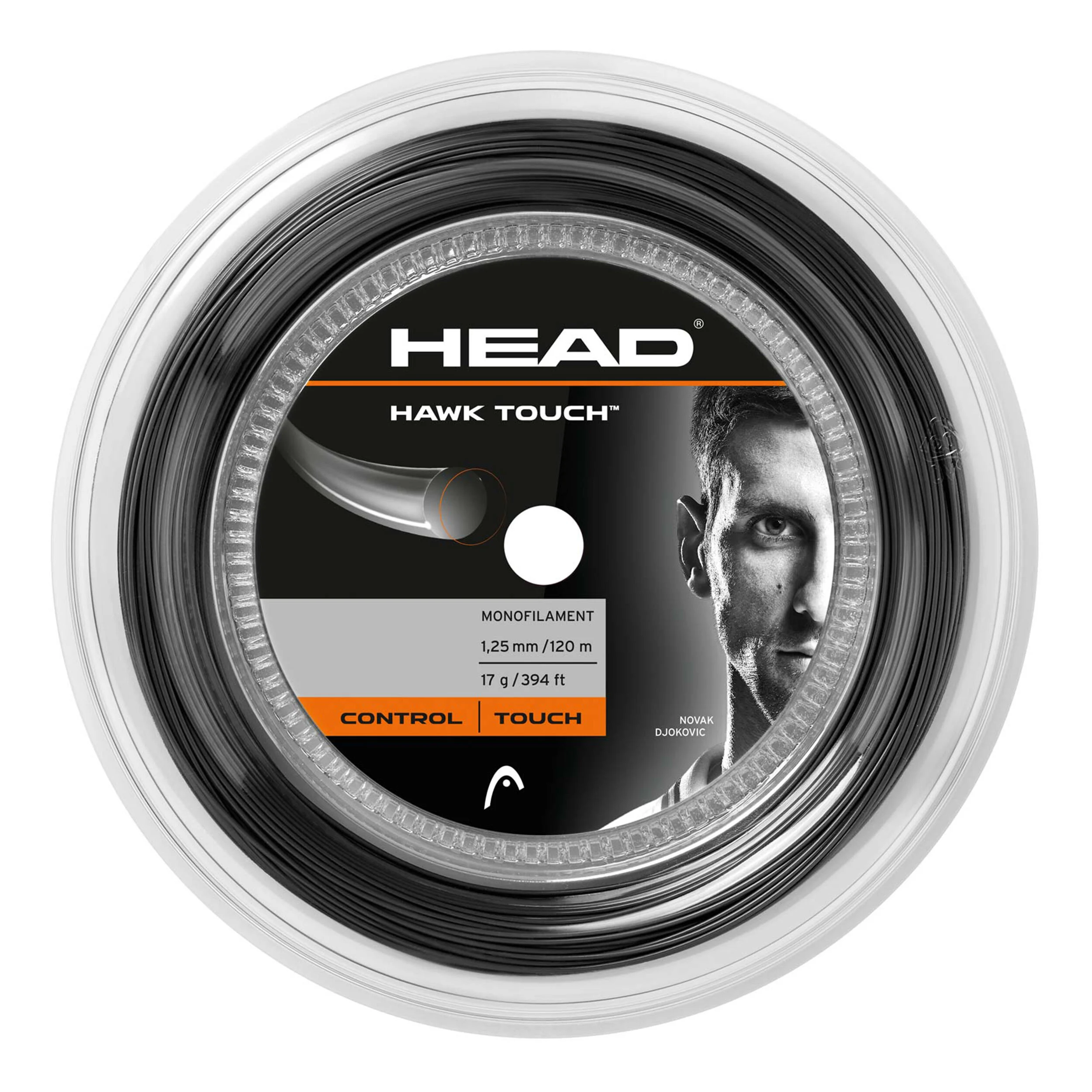 HEAD Hawk Touch Bobine Cordage 200m - Anthracite