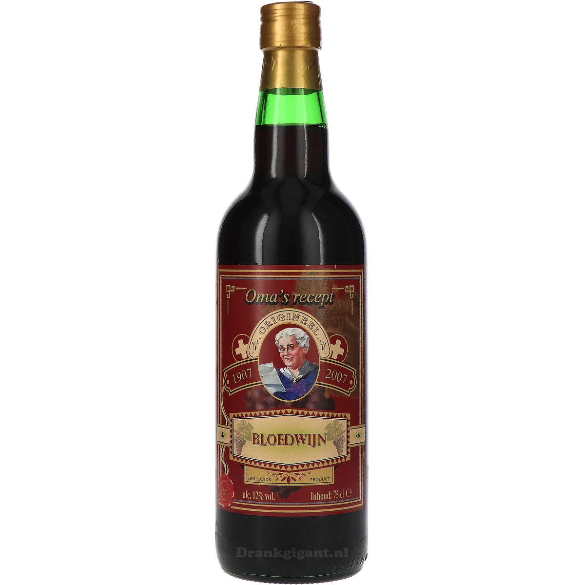 Oma's Recept Bloedwijn 75 cl
