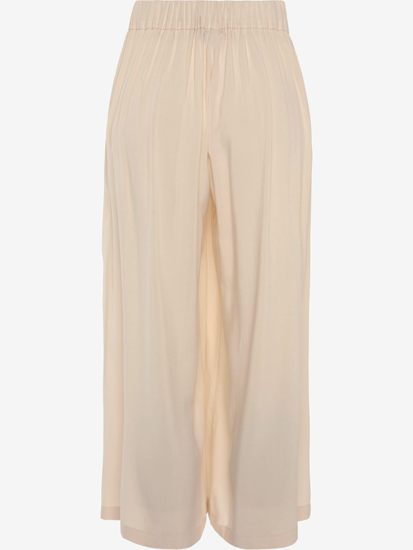 Jupe culotte large ceinture avec élastique au dos