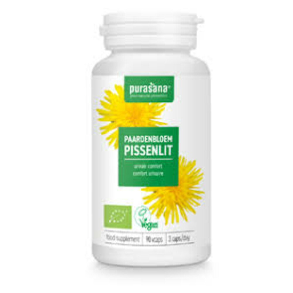 Purasana Single Plants Powders Paardenbloem Extract Bio90 capsules