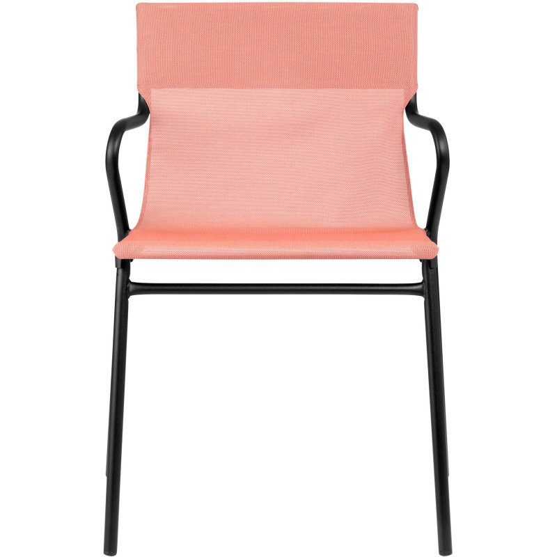 Fauteuil Horizon Lafuma - toile batyline - pied acier noir
