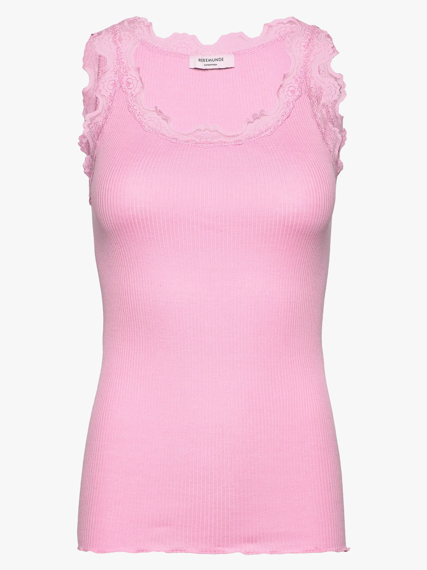 Babette Silk Top With Lace