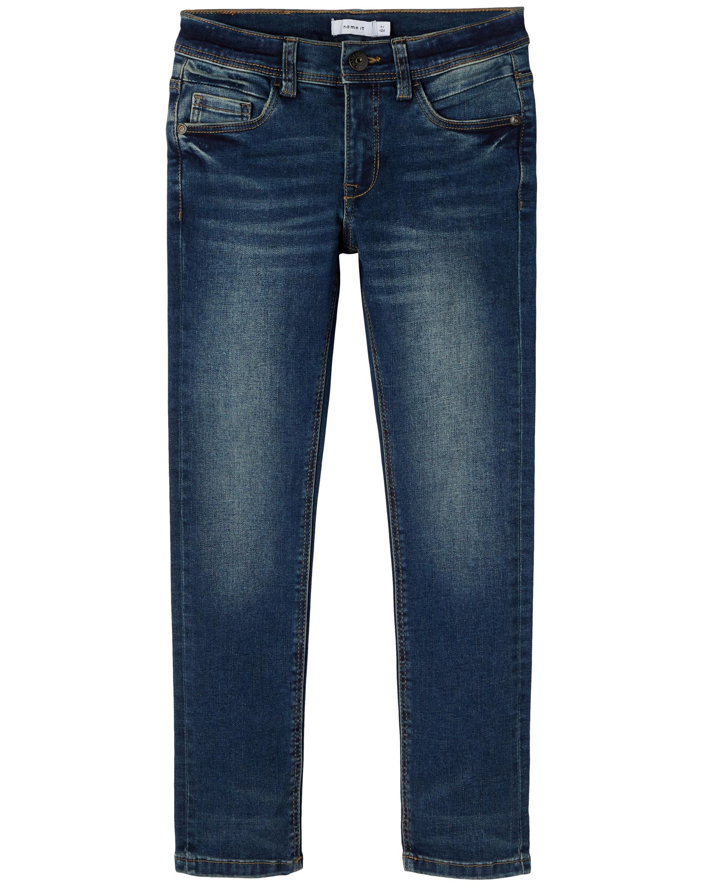 Jeans-Hose NKMSILAS DNMTOGO 3537 in dark blue denim