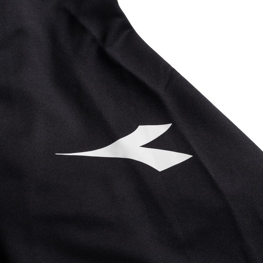 Diadora Maillot d'Entraînement Equipo Pro 1/2 Zip - Noir/Blanc Enfant