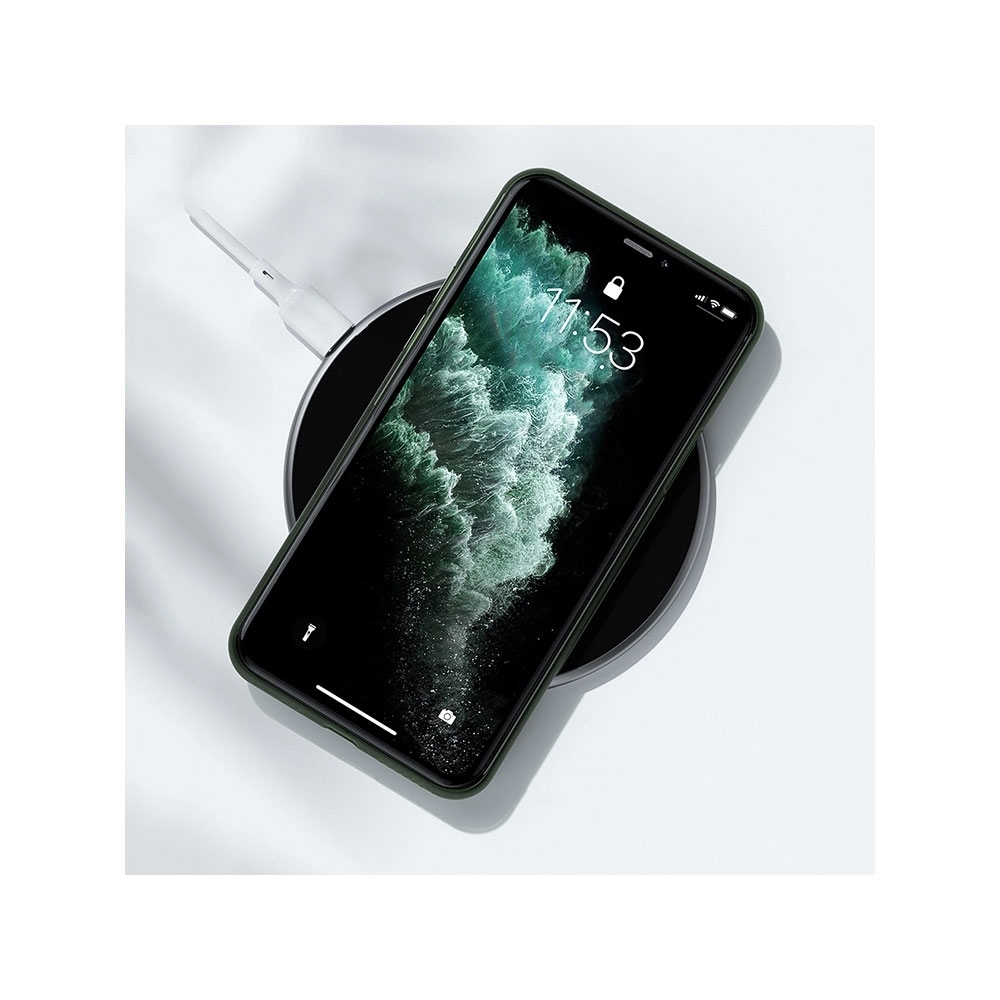 iPhone SE (2022/2020) / 8 / 7 Kunststoff Hülle Case Ultra Thin 0.45 mm - Schwarz / Transparent (Matt)