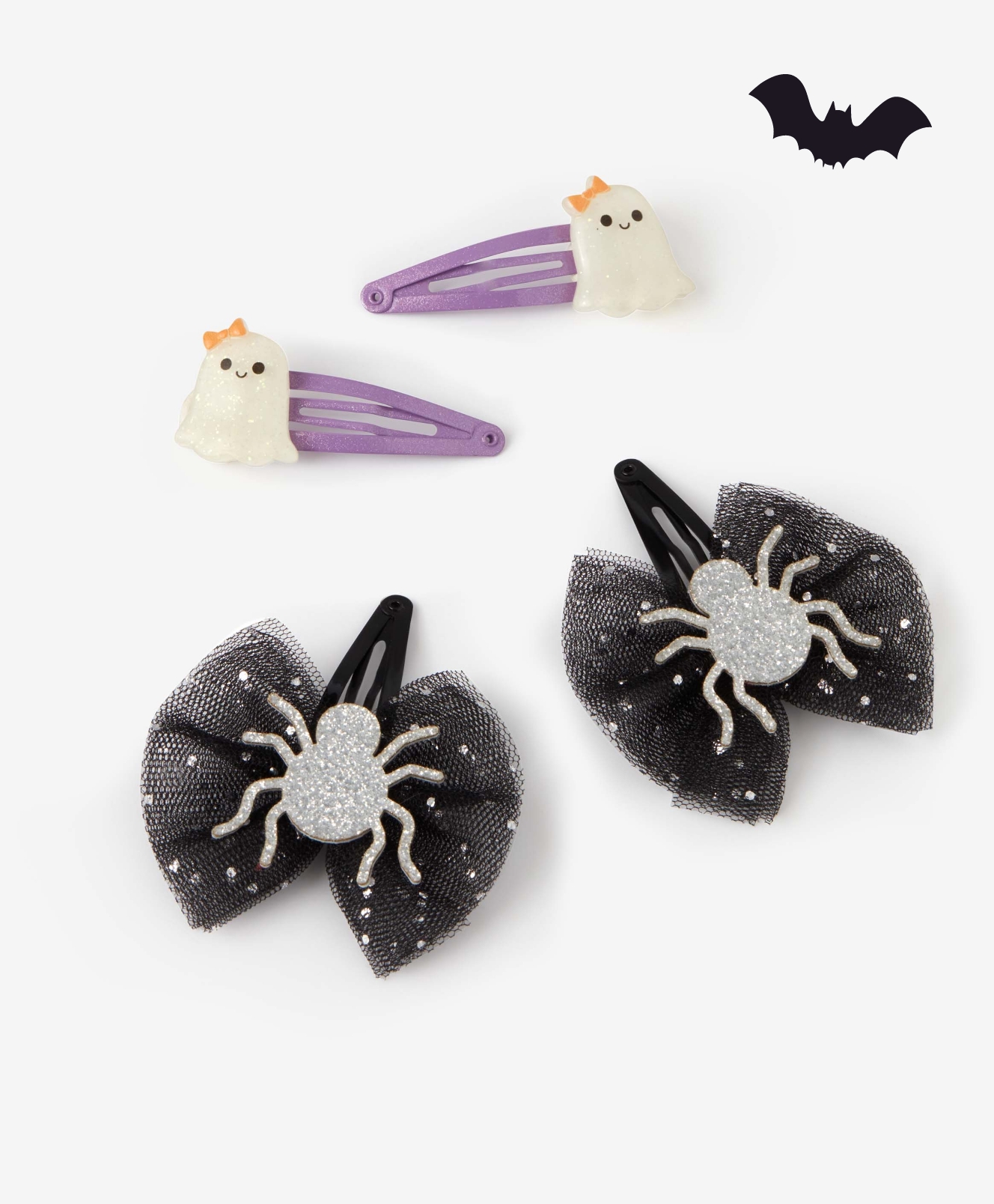 Haar-Clips, 4er-Pack