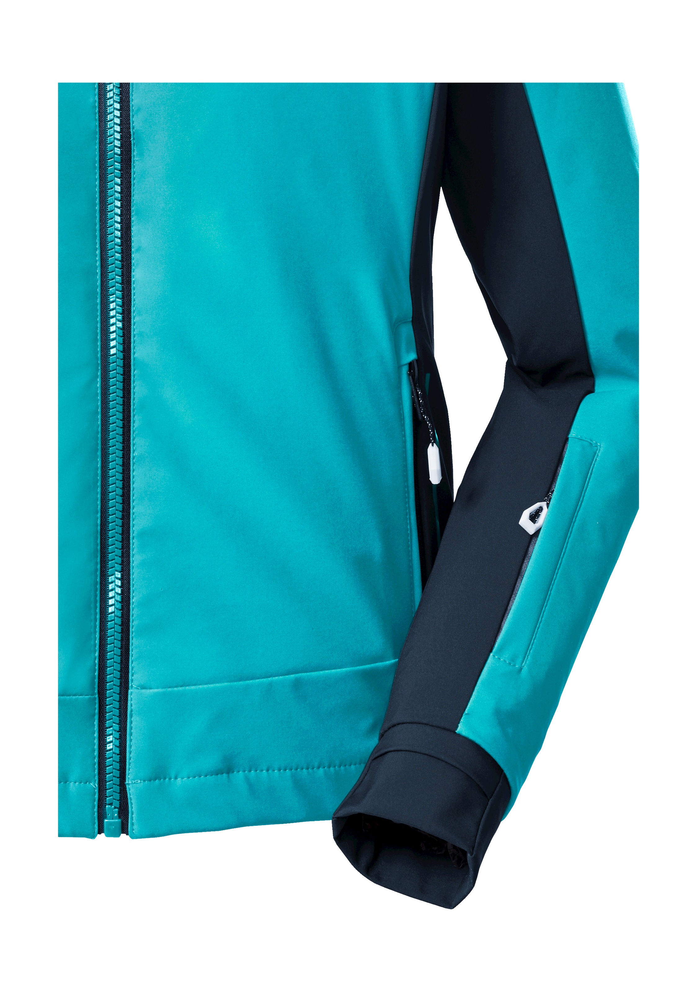Killtec Softshelljacke »KOW 102 WMN SFTSHLL JCKT« Schmale Softshelljacke, wasser- und windabweisend, atmungsaktiv