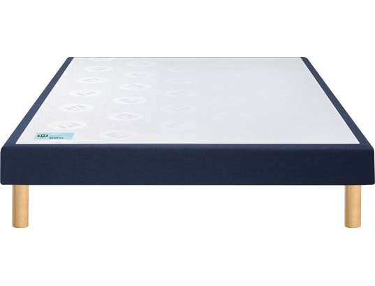 MERINOS - Sommier 120 x 190 Petit Dormeur chine bleu 1219