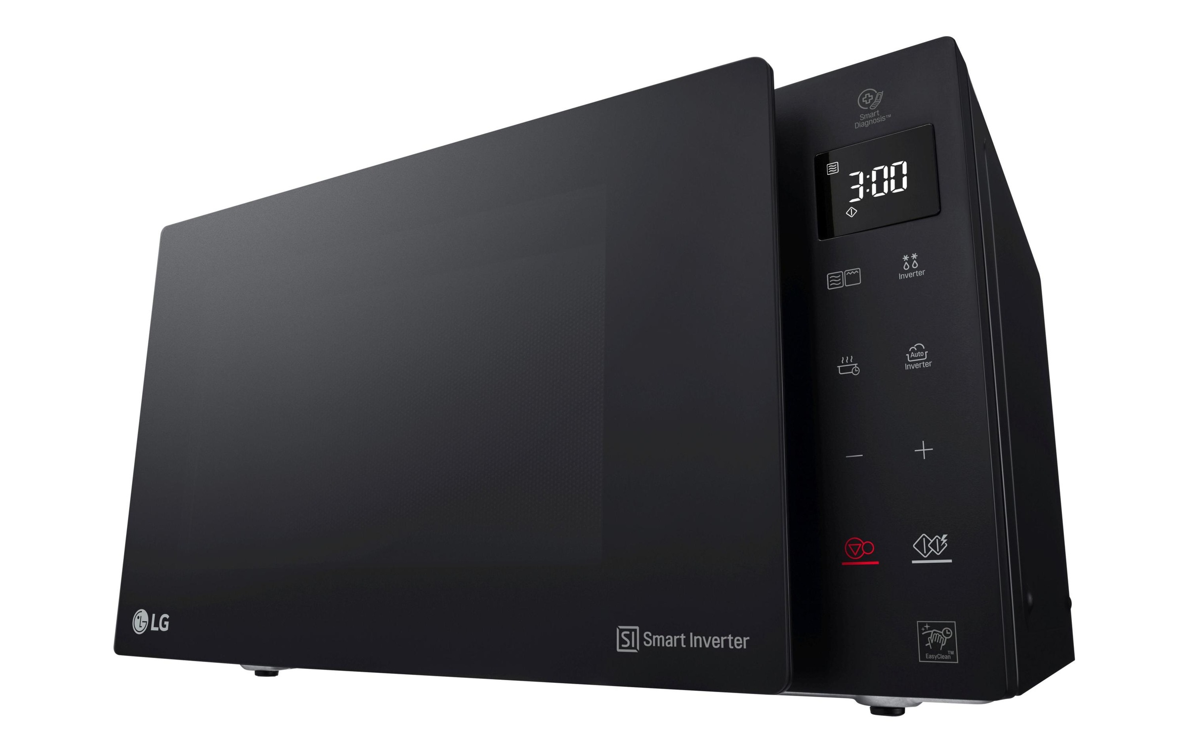 LG Mikrowelle »NeoChef MH6535GIS, Schwarz« 1000 W