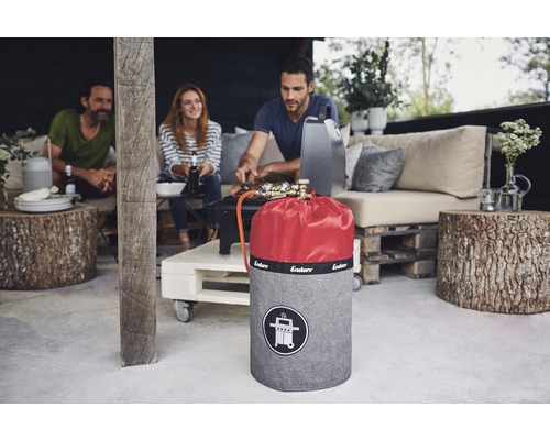 Enders Gascilinderhoes Beschermhoes Stijl Rood 11 kg rood waterdicht UV-bescherming
