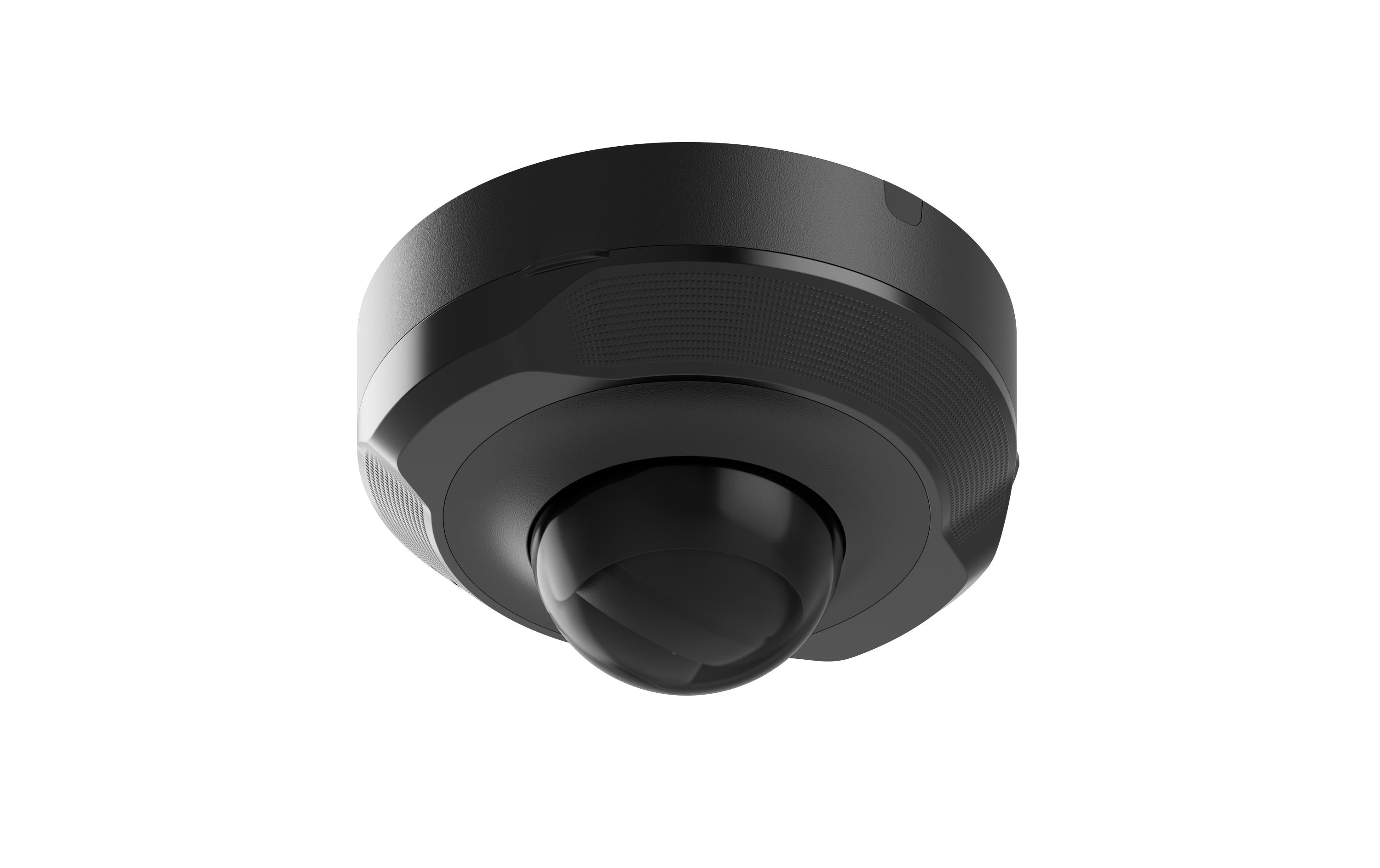 Netzwerkkamera DomeCam Mini (5 Mp/4 mm) Schwarz<br>Kabelgebundene IP-Überwachungskamera mit KI