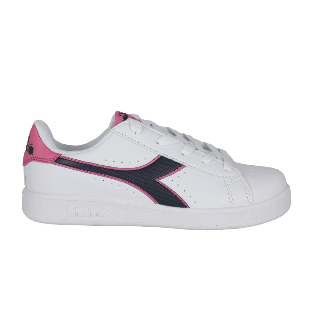 Tênis Diadora 101.173323 01 C8593 Branco/preto Íris/rosa Pas