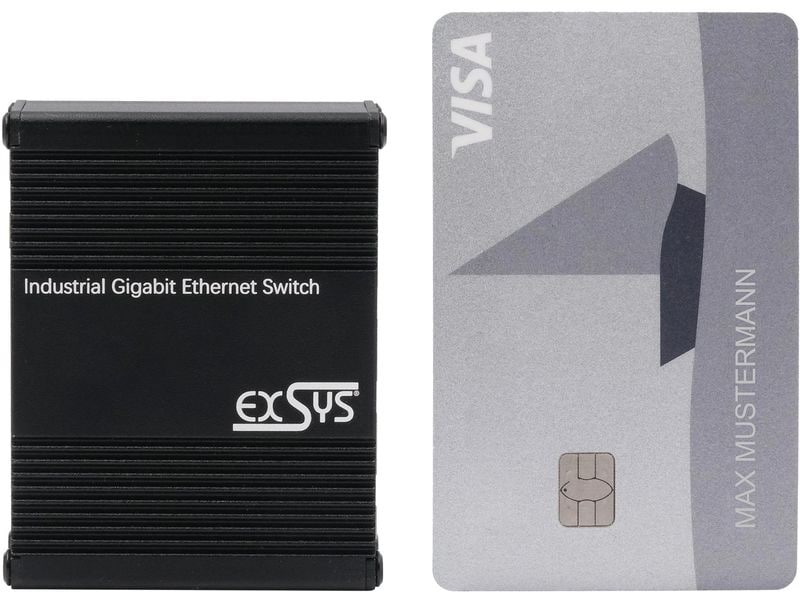 Exsys Switch EX-62021 5 Port 5-Port Mini Gigabit Ethernet Switch