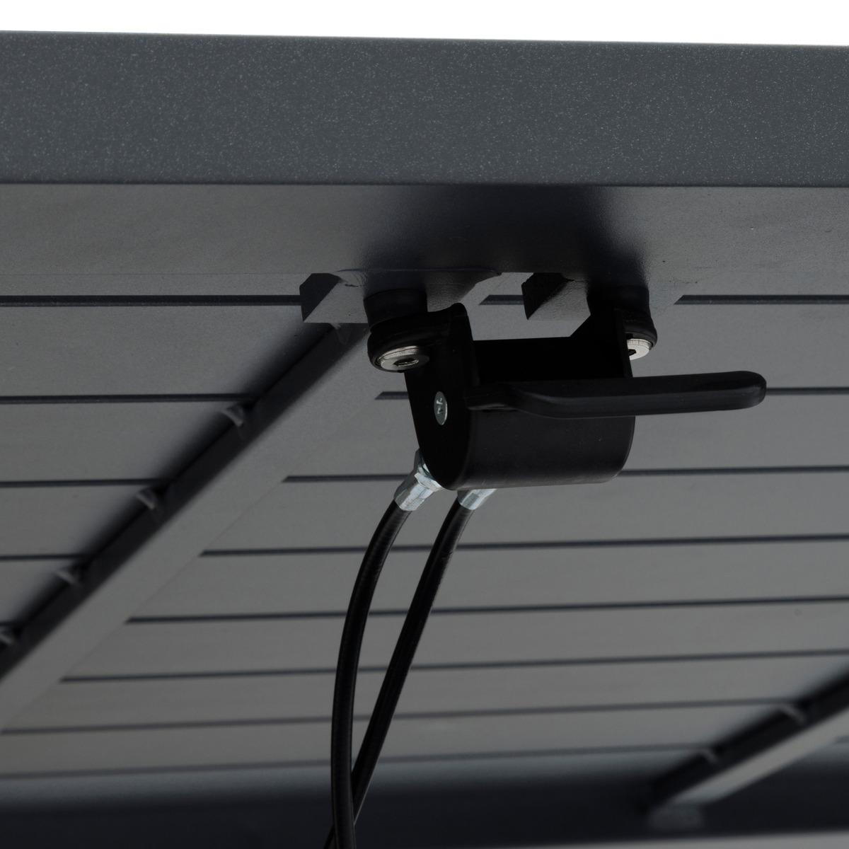 TABLE RELEVABLE RECTANGLE SALIMIA GRAPHITE