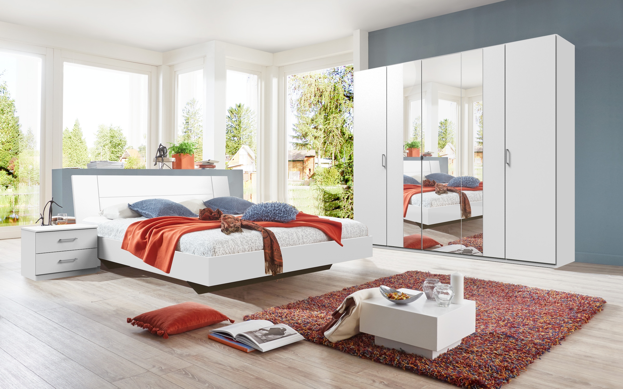 Wimex Futonbett »Kreta« Liegefläche 180x200cm, modernes Kopfteil