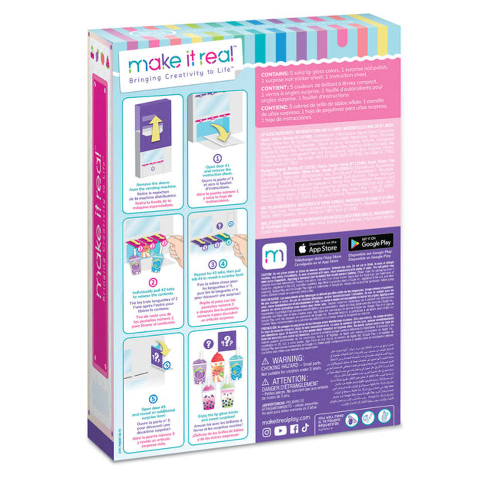 Make It Real fruitige lipgloss automaat