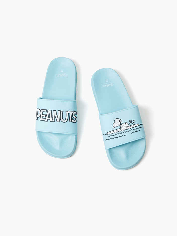Sandália de banho Snoopy - Peanuts™ - Azul Turquesa