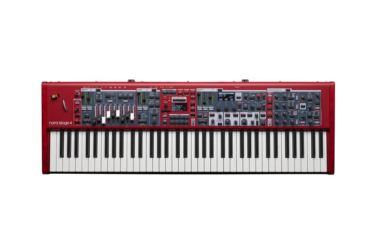 E-Piano Nord Stage 4 – 73 Tasten<br>Piano mit intuitivem, neuen Bedienfelddesign und erstklassiger Tastatur