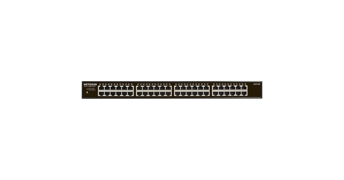 NetgearGS348 SOHO Ethernet switch